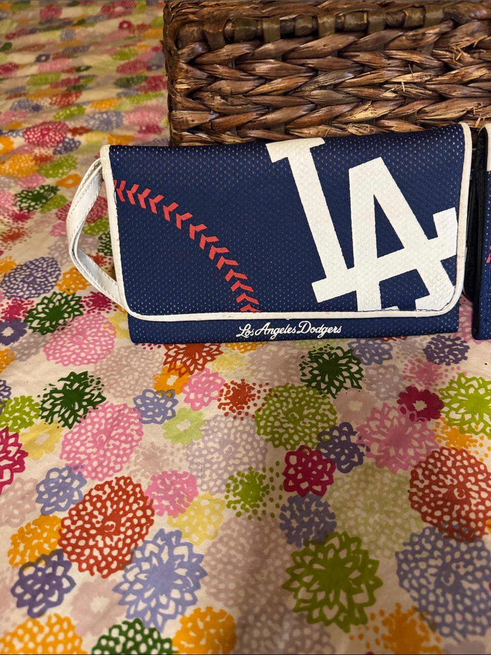 Navy Blue Women's Wristlet Wallet